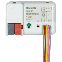 Push-button interface, 4-gang