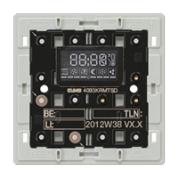 Room controller display compact module