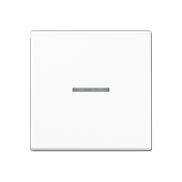 1-gang rocker for push-button BCU, with lens