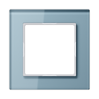 Glass frame, blue-grey