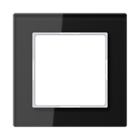 Glass frame, black