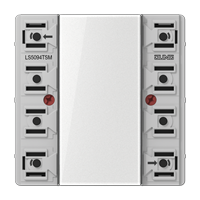 KNX universal push-button module 4-gang