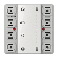 Room controller extension module 2-gang