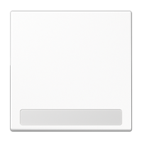 1-gang rocker for push-button BCU, with inscription field