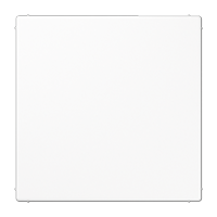 Blank center plate (snap-on fixing)