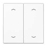 2-gang rocker with arrow symbols