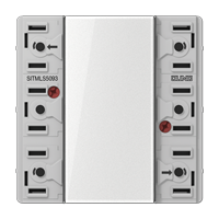 Universal push-button module